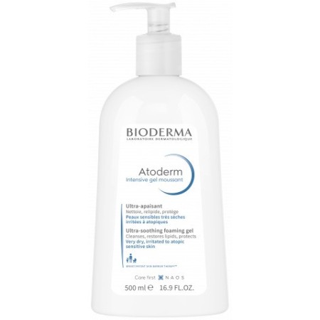Bioderma Atoderm Intensive Gel Detergente Quotidiano Pelle Secca 500 ml