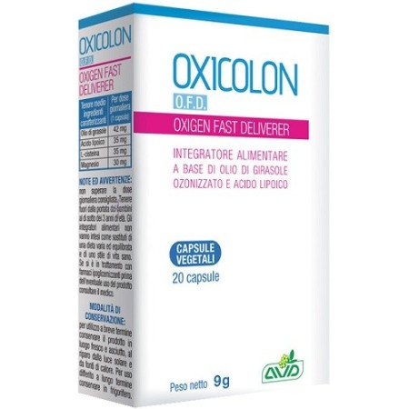 Oxicolon O.F.D Integratore Benessere Intestinale 20 Capsule