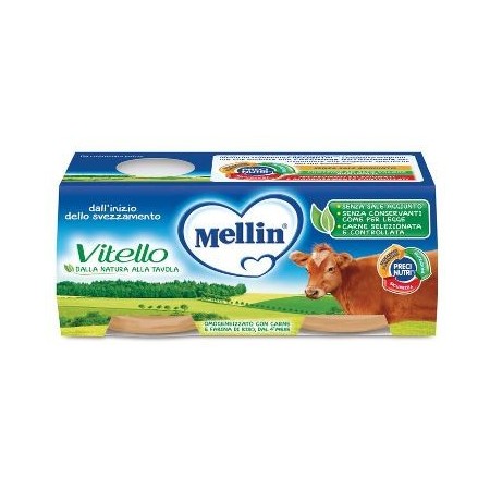 Mellin Omogeneizzato di Vitello 2 x 80 g