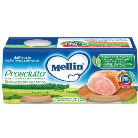 Mellin Omogeneizzato Di Prosciutto 2 x 80 g