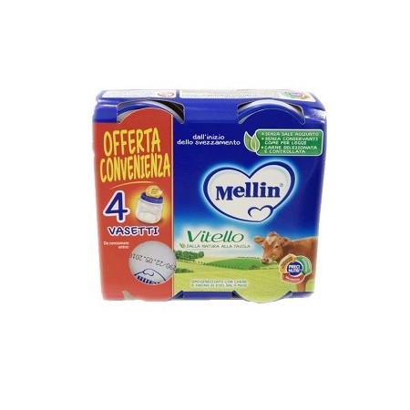 Mellin Omogeneizzato di Vitello 4 x 80 g