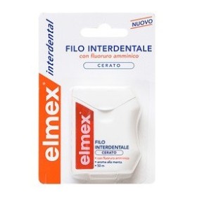 Elmex Filo Interdentale Cerato Per Igiene Orale 50 m