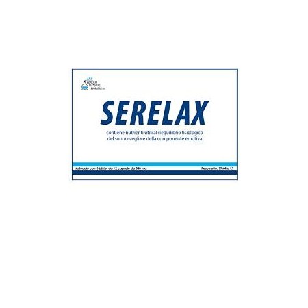 Serelax Integratore 36 Capsule