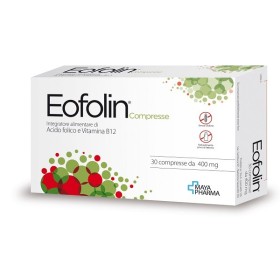 Eofolin Integratore Acido Folico 30 Compresse