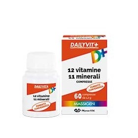 Massigen Dailyvit  Integratore Multivitaminico Multiminerale 60 Compresse