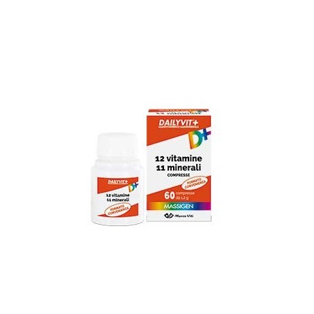 Massigen Dailyvit  Integratore Multivitaminico Multiminerale 60 Compresse