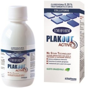 Emoform Plak Out Active 0,20% Collutorio Con Clorexidina 200 ml