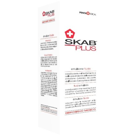Skab Plus Emulsione Fluida Trattamento E Prevenzione Scabbia Flacone 150 ml