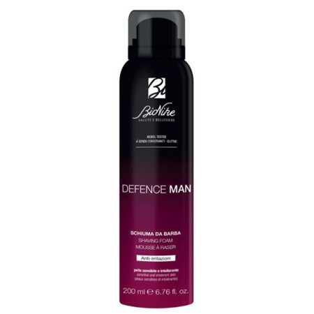 Bionike Defence Man Safe Shave Schiuma Barba Anti-irritazioni 200 ml