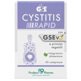 Gse Cystitis Rapid Integratore Benessere Vie Urinarie 30 Compresse