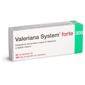 Sanifarma Valeriana System Forte Integratore 20 Compresse
