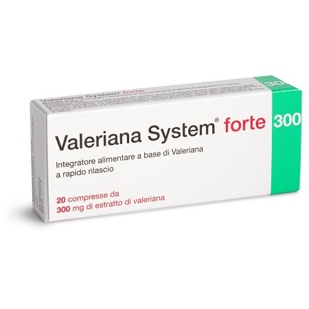 Sanifarma Valeriana System Forte Integratore 20 Compresse