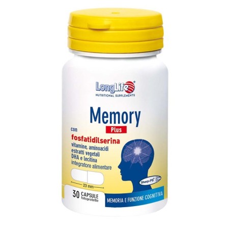 LongLife Memory Plus Integratore 30 Capsule
