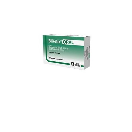Biretix Oral Integratore Antiossidante 30 Capsule