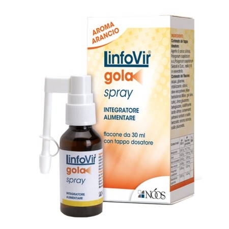 LinfoVir Gola Spray Integratore per la Gola 30 ml