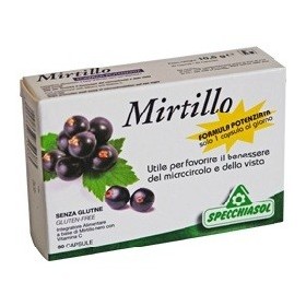 Specchiasol Mirtillo Formula Potenziata Integratore Vista e Microcircolo 30 Capsule