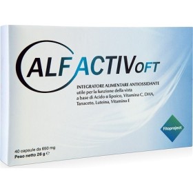 Alfactiv Oft Integratore Benessere Visivo 40 Compresse