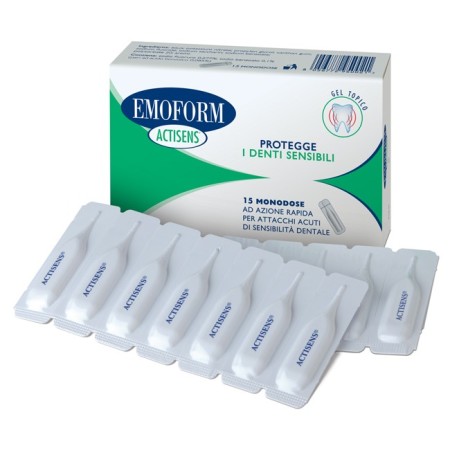Emoform Actisens Gel Topico Per Denti Sensibili 15 Dosi