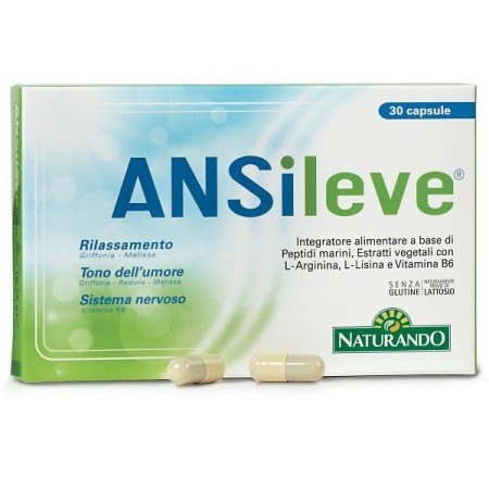 Ansileve Integratore 30 Capsule