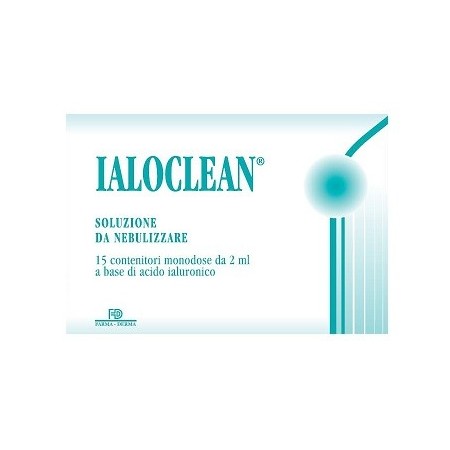 Ialoclean Soluzione da Nebulizzare Aerosolterapia 15 Flaconcini