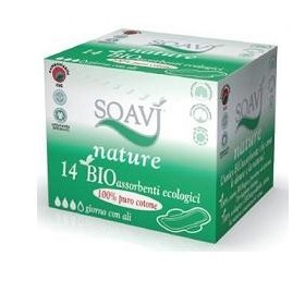 Soavì Nature Bioassorbenti Ali Giorno 14 Assorbenti