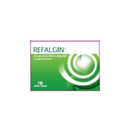 Refalgin Trattamento de Rreflusso Gastrico 20 Compresse Filmate Deglutibili