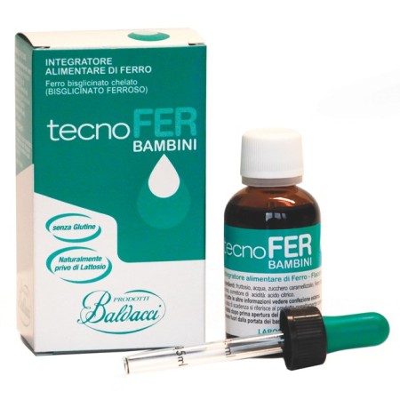 TecnoFer Bambini Integratore di Ferro Gocce 30 ml