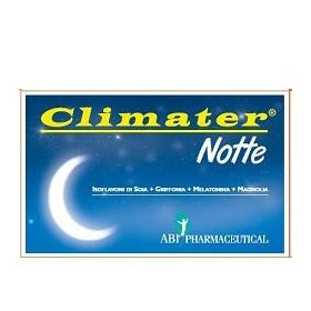 Climater Notte Integratore Sonno Per Donne In Menopausa 20 Compresse