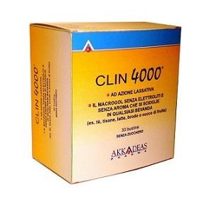 Clin 4000 Integratore Lassativo Stitichezza 30 Bustine 10 g