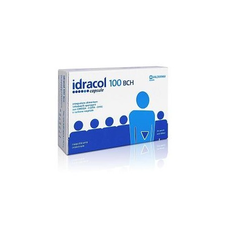 Idracol 100 BCH Integratore Flora Intestinale 20 Capsule