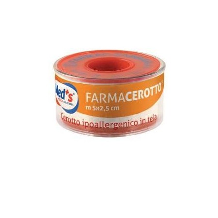 Med's Cerotto Tela In Rocchetto 5 m x 2,50 cm