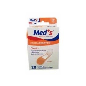 Med's Strips Cerotti Poliuretano Elasticizzato Medi 20 Pezzi