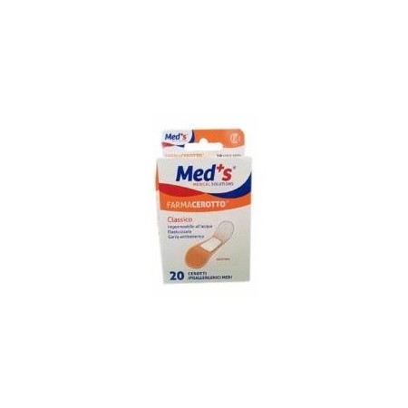 Med's Strips Cerotti Poliuretano Elasticizzato Medi 20 Pezzi