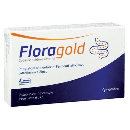 Floragold Integratore 12 Capsule