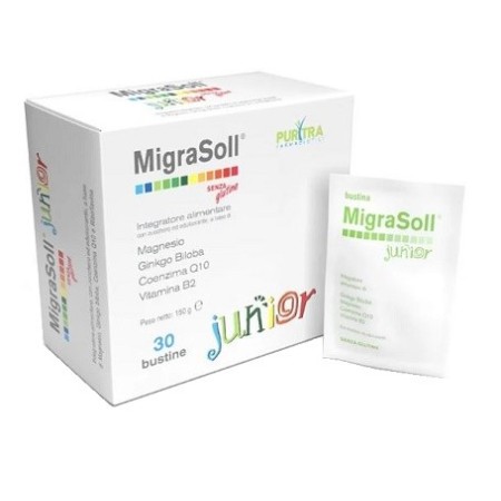 Migrasoll Junior Integratore Funzioni Cognitive 30 Bustine 5,5 g
