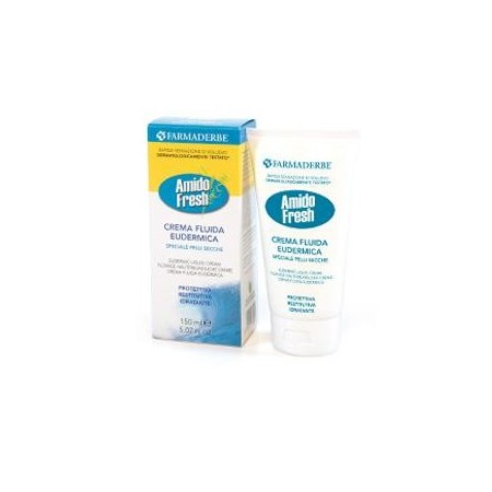 Amido Fresh Crema Fluida Eudermica Idratante Pelle Secca 150 ml