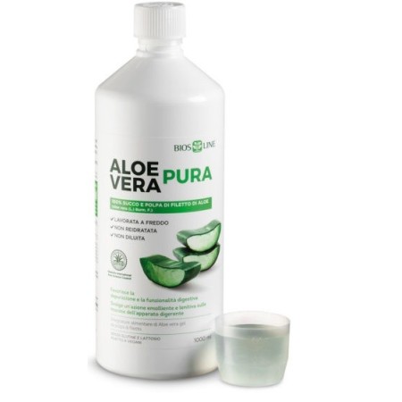 Bios Line Aloe Vera Pura Integratore Depurativo 1000 ml