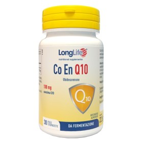 LongLife Co En Q10 100mg Integratore Antiossidante 30 Perle