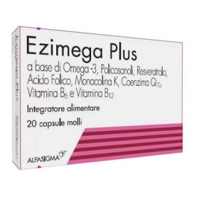 Ezimega Plus Integratore Controllo Colesterolo 20 Capsule Molli