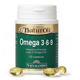 Naturando Omega 3-6-9 Integratore 50 Compresse