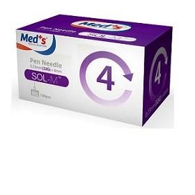 Med's Ago Penna 31G Da Insulina 6 mm 100 Pezzi
