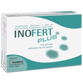 Inofert Plus Integratore di Acido Folico e Myo-Inositolo 20 Capsule