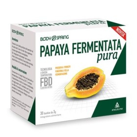 Body Spring Papaya Fermentata Pura Integratore Antiossidante 30 Bustine