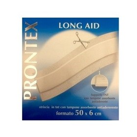 Safety Prontex Long Aid Striscia Medicata in TNT 50x6 cm