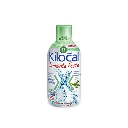 Kilocal Drenante Forte Thè Verde Integratore Depurativo 500 ml