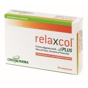 Relaxcol Plus Integratore Funzionalità Gastrointestinale 30 Compresse