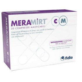 Meramirt CM Integratore Stanchezza Oculare 30 Compresse Masticabili