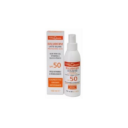 Haloderm Latte Solare SPF 50 Protezione Alta 150 ml