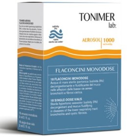 Tonimer Soluzione Ipertonica Aerosol 18 Flaconcini 3 ml