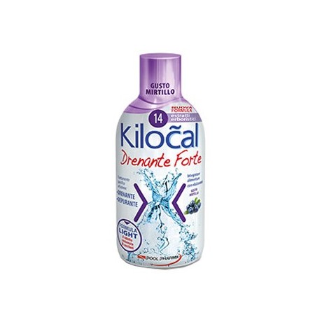 Kilocal Drenante Forte Mirtillo Integratore Depurativo 500 ml